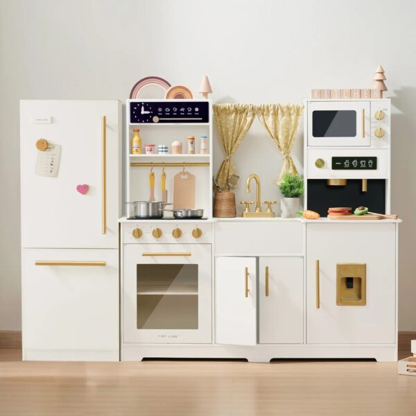 Premium Play Kitchen & Fridge Set