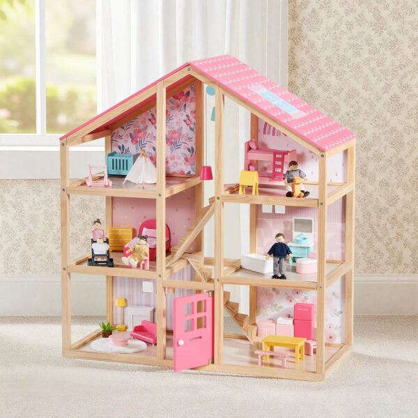 Sweetwood Love Dollhouse & Wooden Dollhouse Dolls